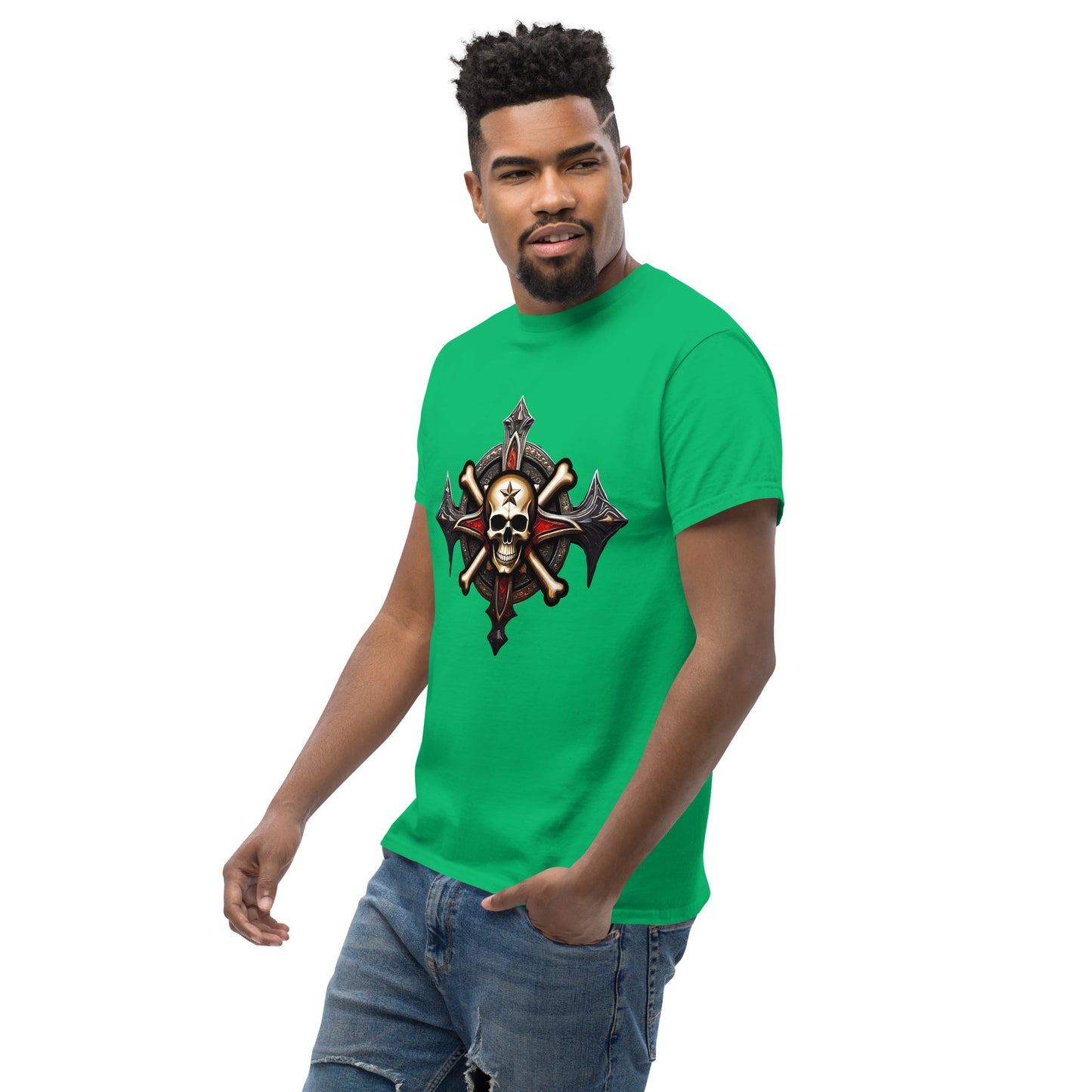 (M) Skull and Bones Tee
