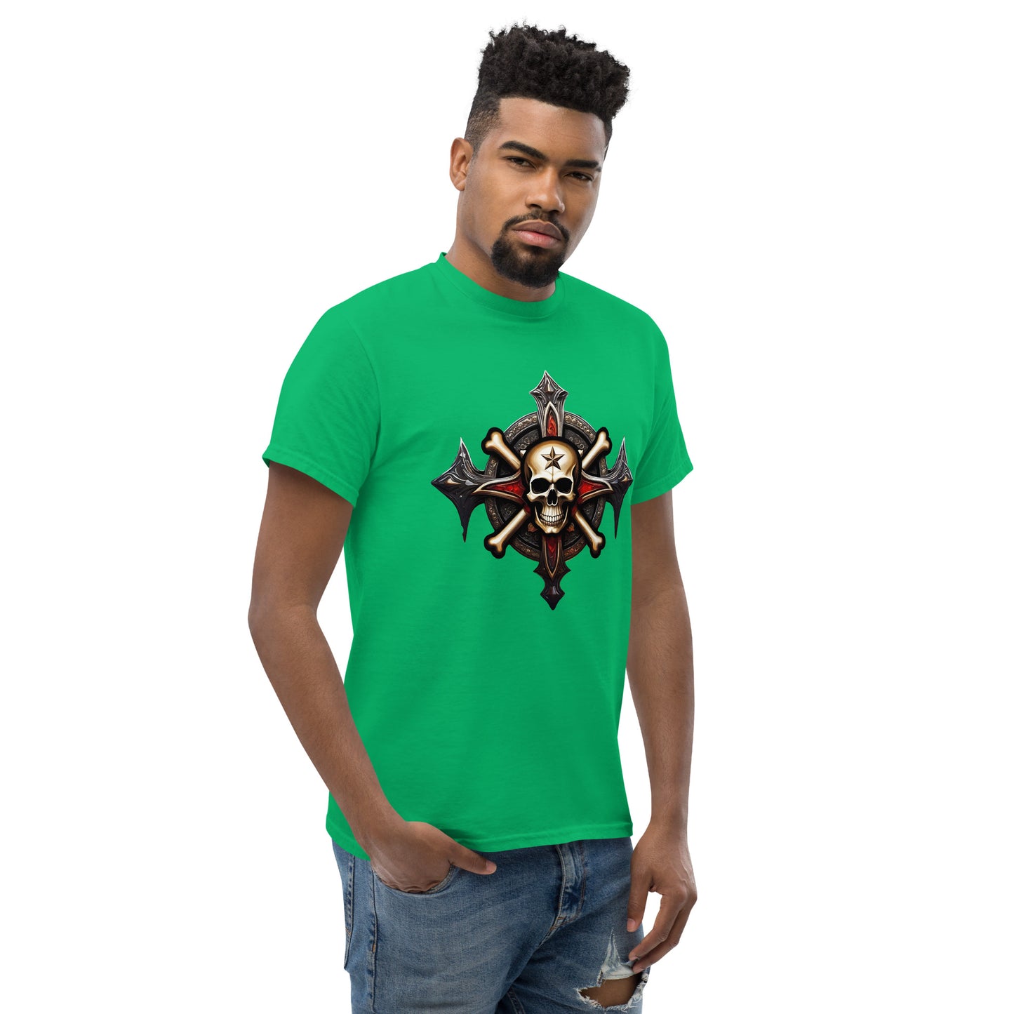 (M) Skull and Bones Tee