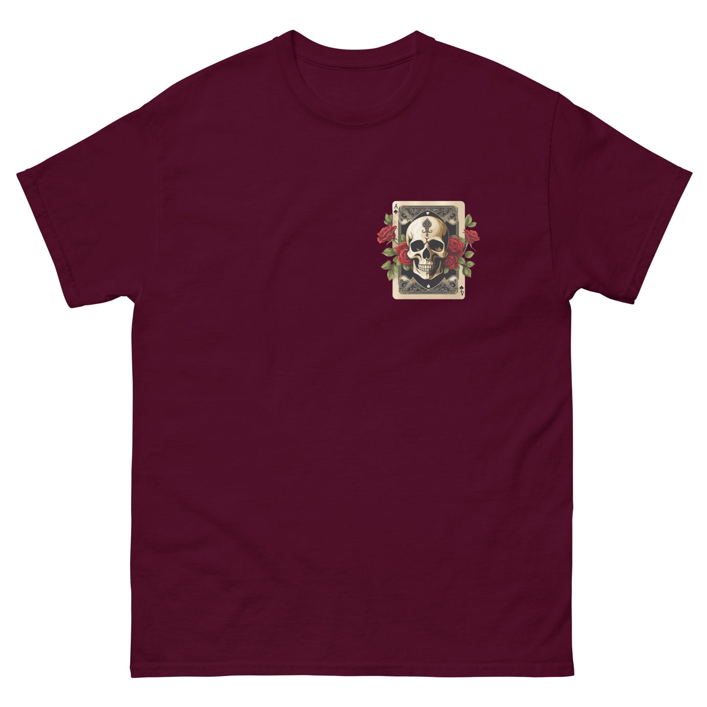 (U) Ace Rose N Skull Tee