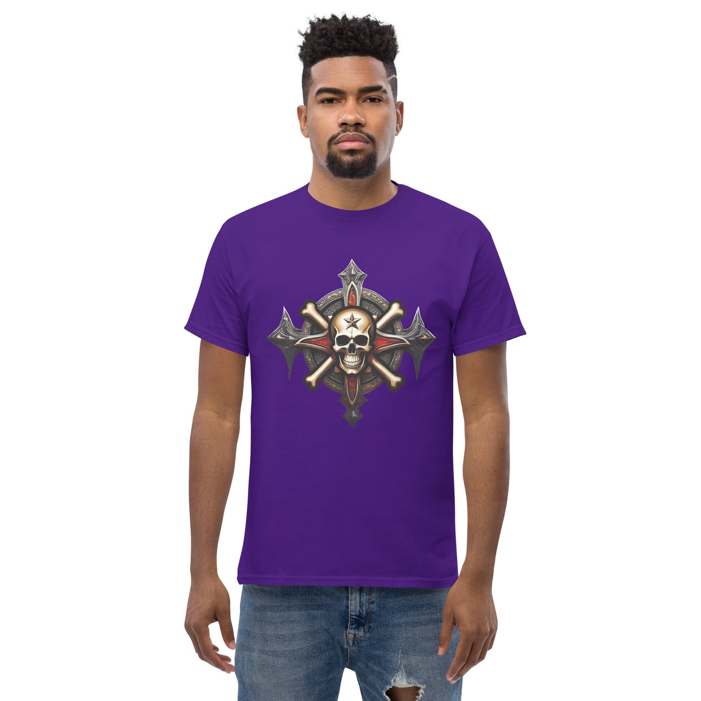 (M) Skull and Bones Tee