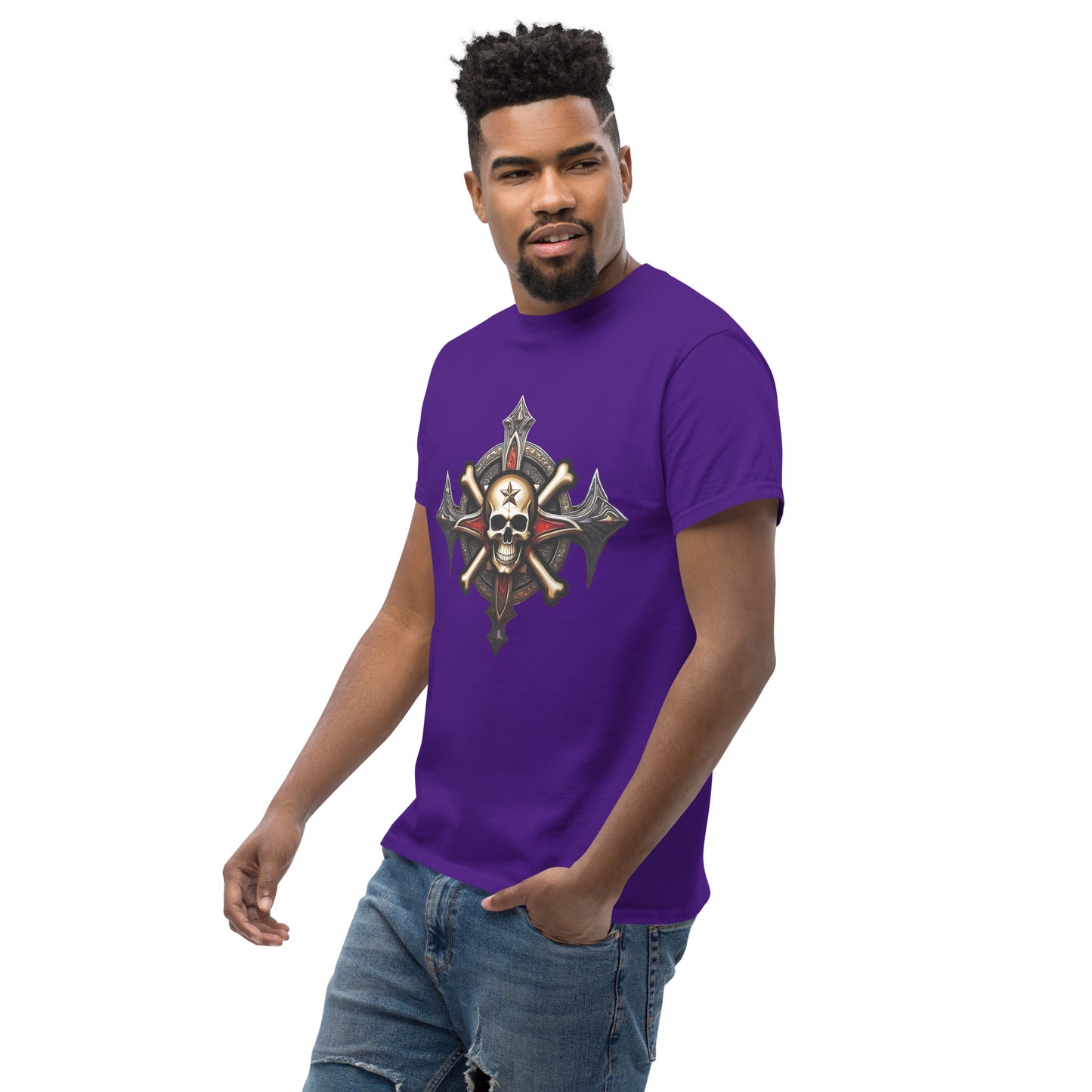 (M) Skull and Bones Tee
