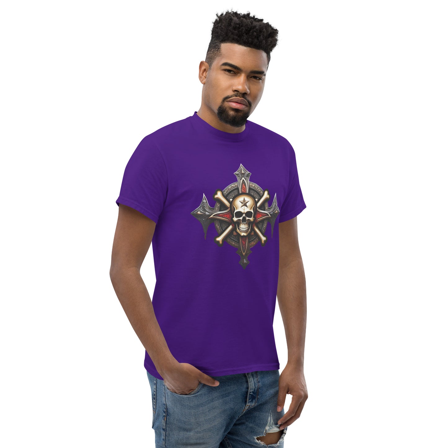 (M) Skull and Bones Tee