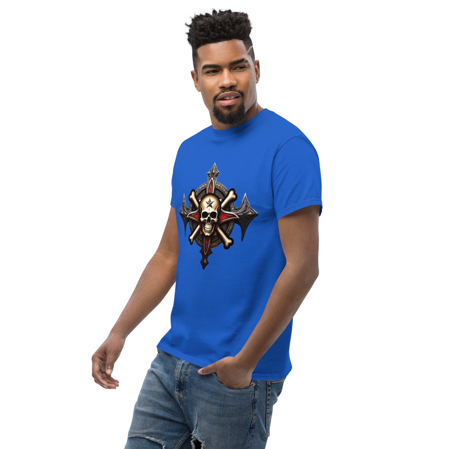 (M) Skull and Bones Tee