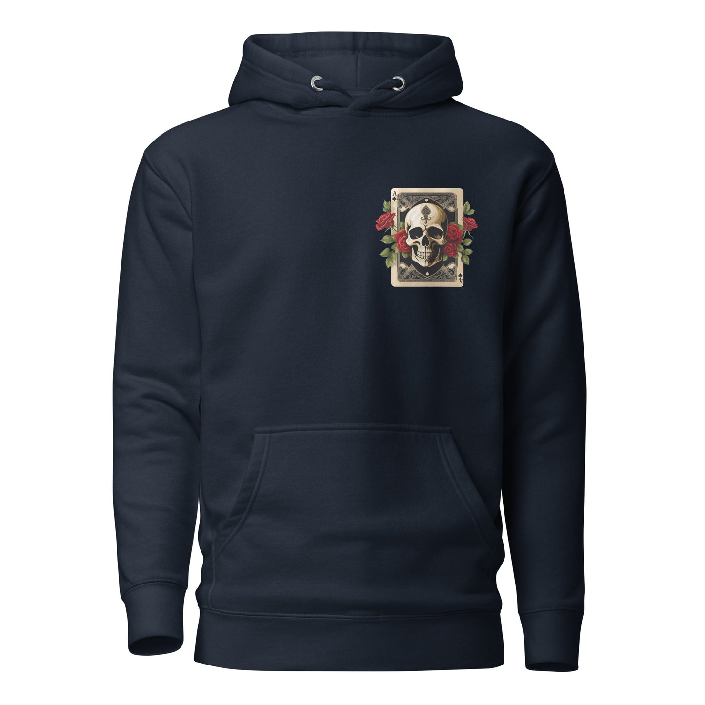 (U) Ace Rose & Skull Hoodie