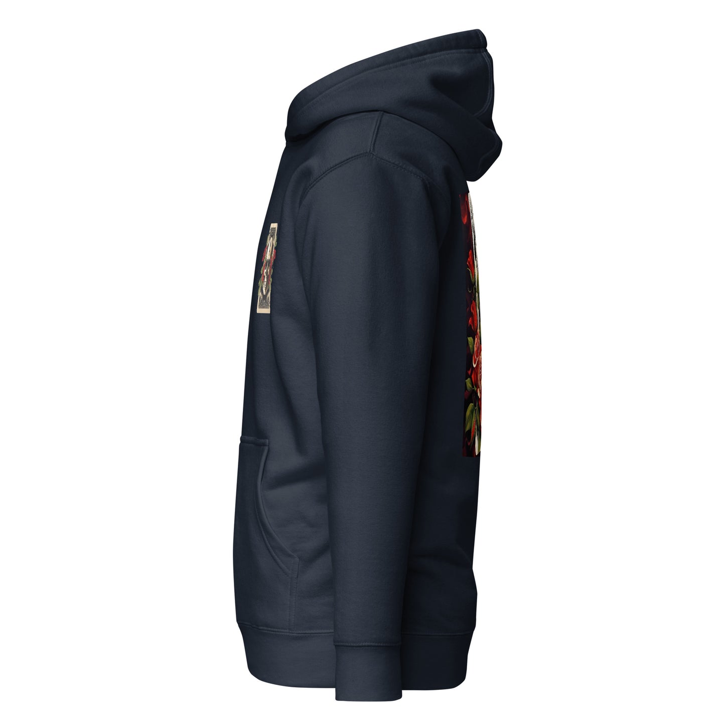 (U) Ace Rose & Skull Hoodie