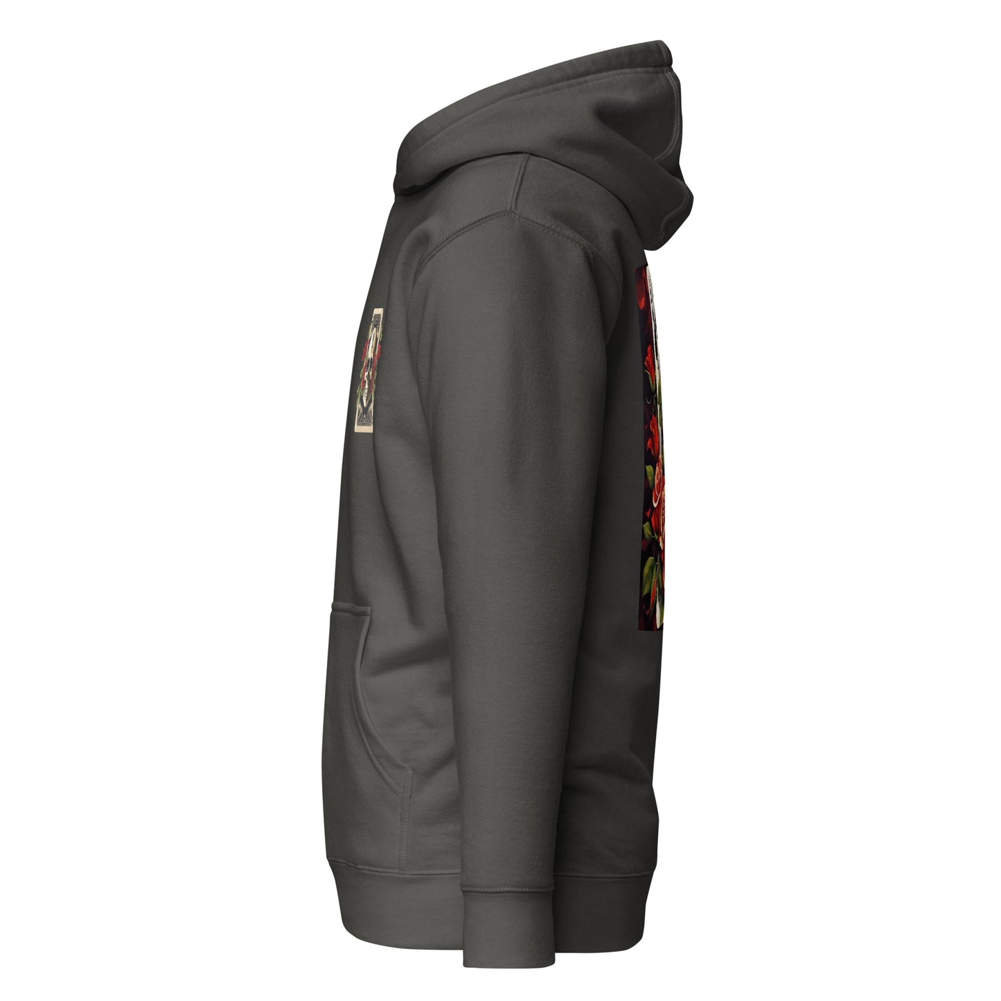 (U) Ace Rose & Skull Hoodie