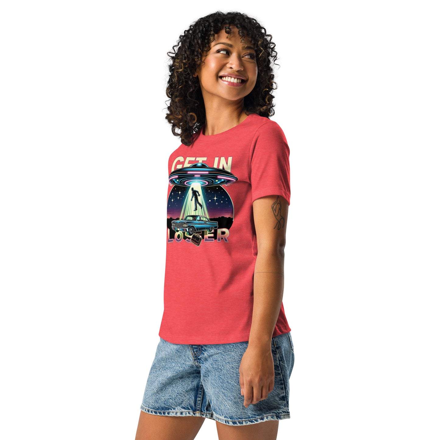 (W) Get In loser Tee
