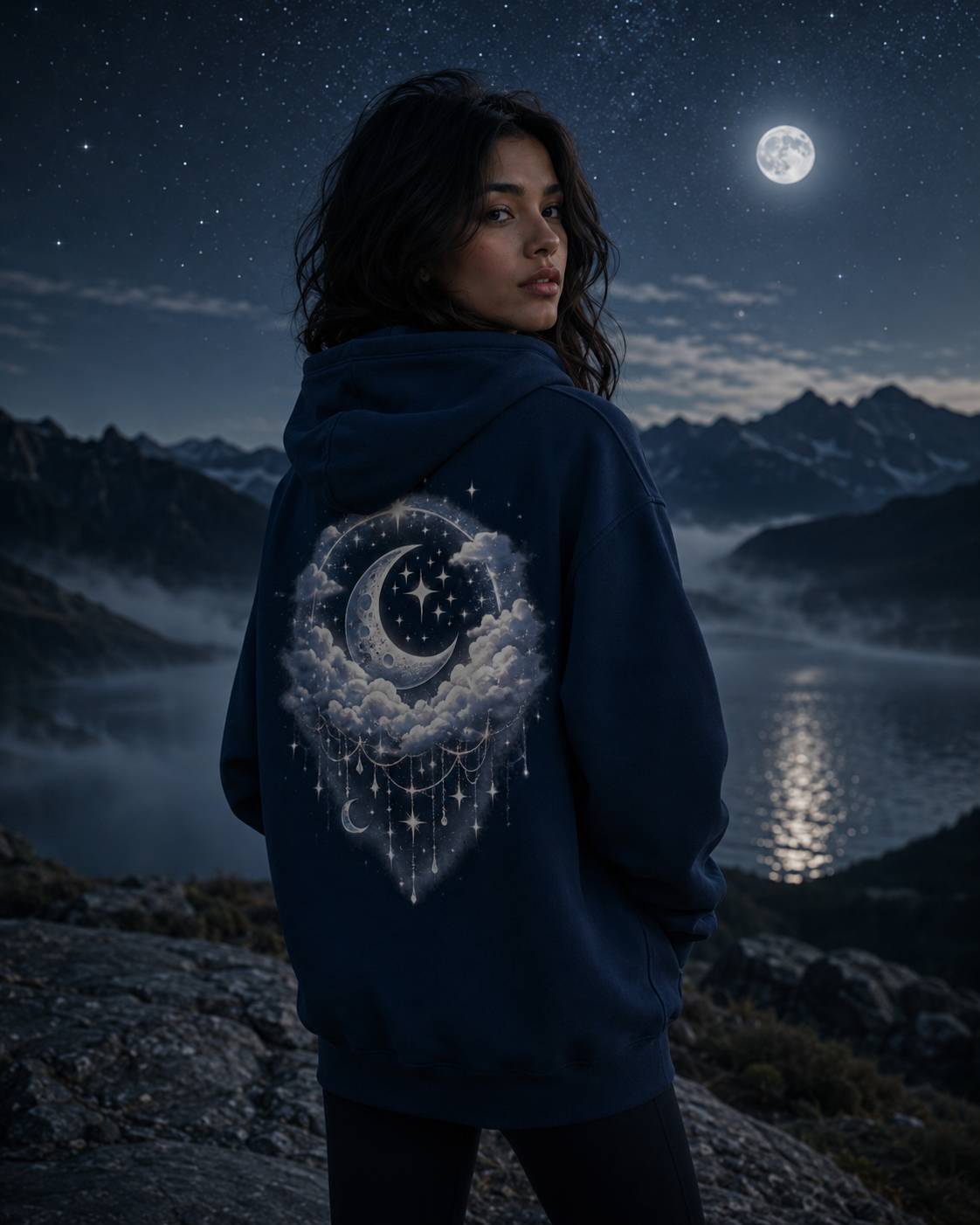 Moonveil Zip Hoodie