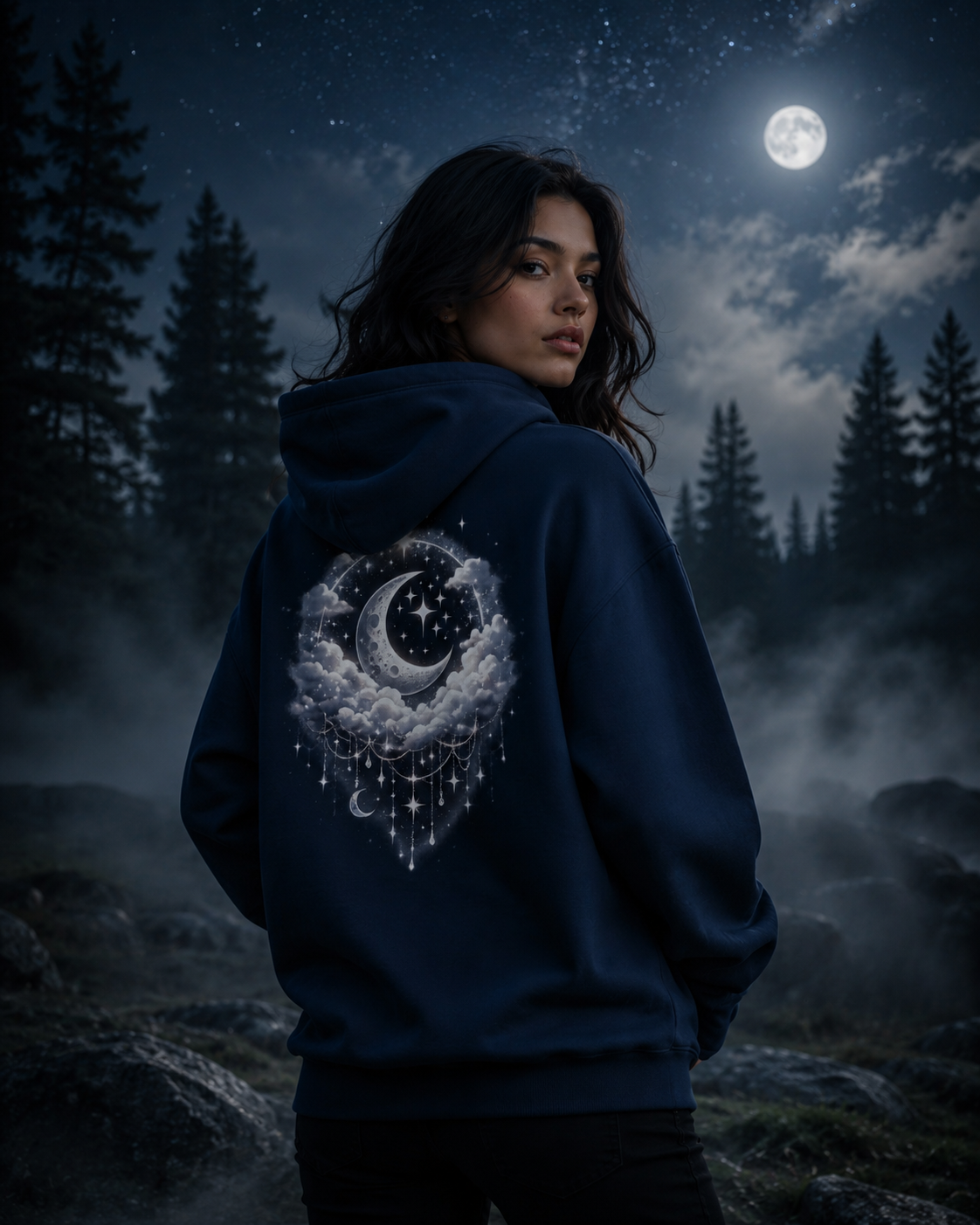 Moonveil Zip Hoodie