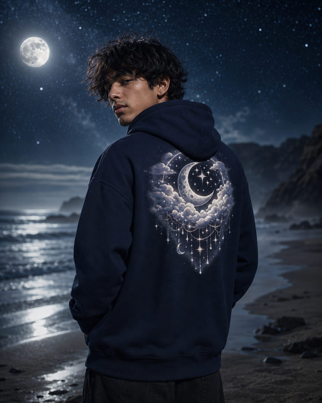 Moonveil Zip Hoodie