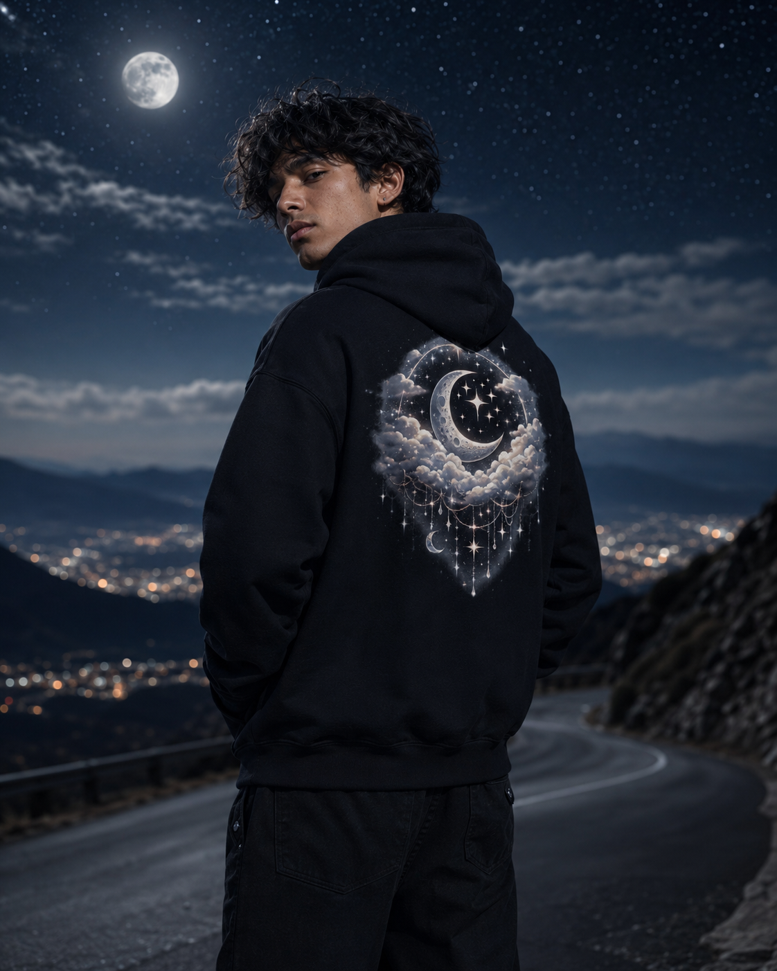Moonveil Zip Hoodie