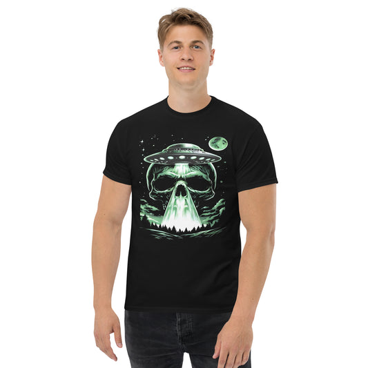 (M) UFO Skull Tee