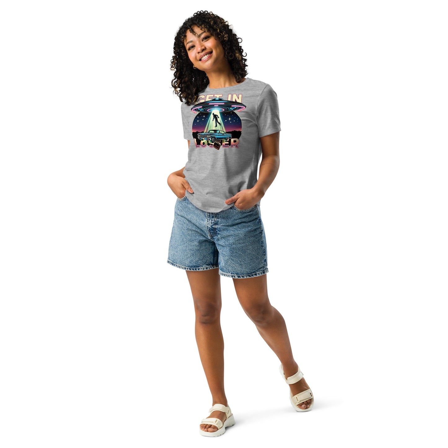 (W) Get In loser Tee