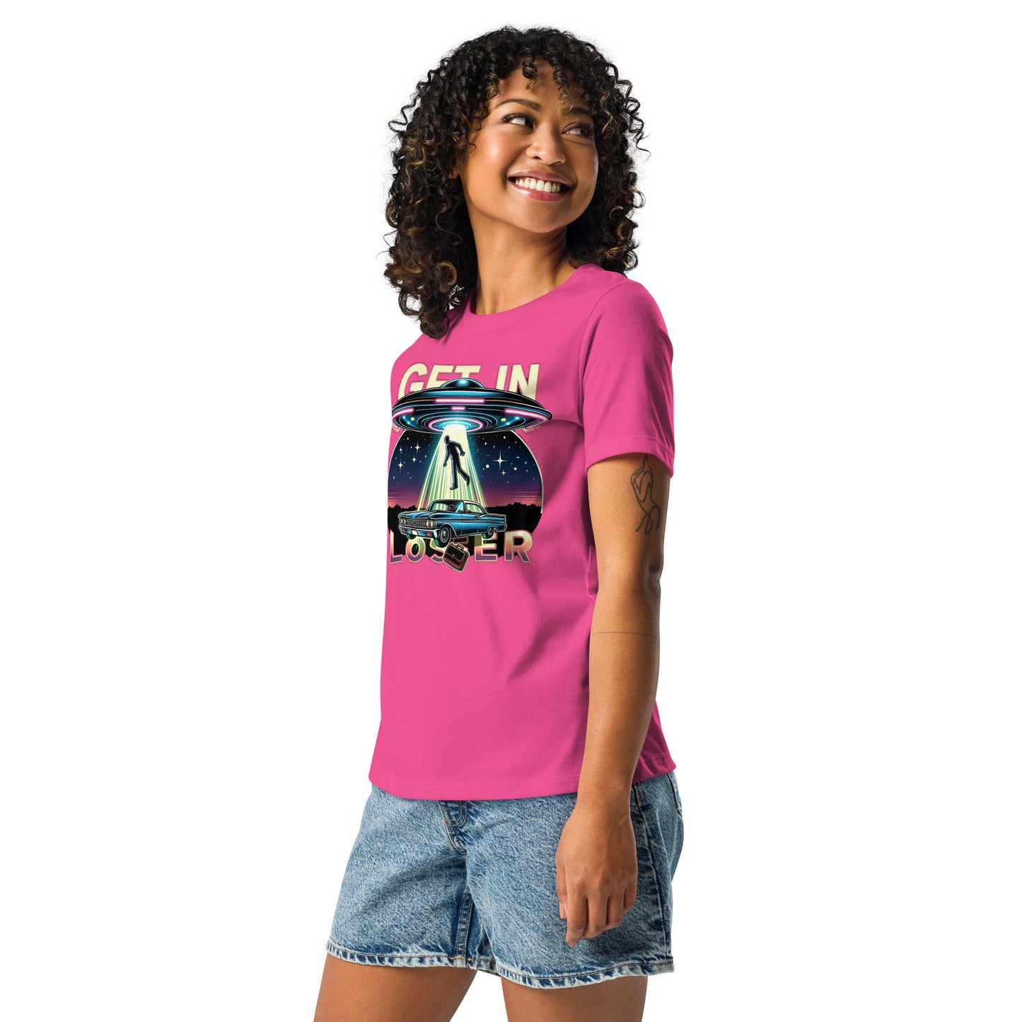 (W) Get In loser Tee