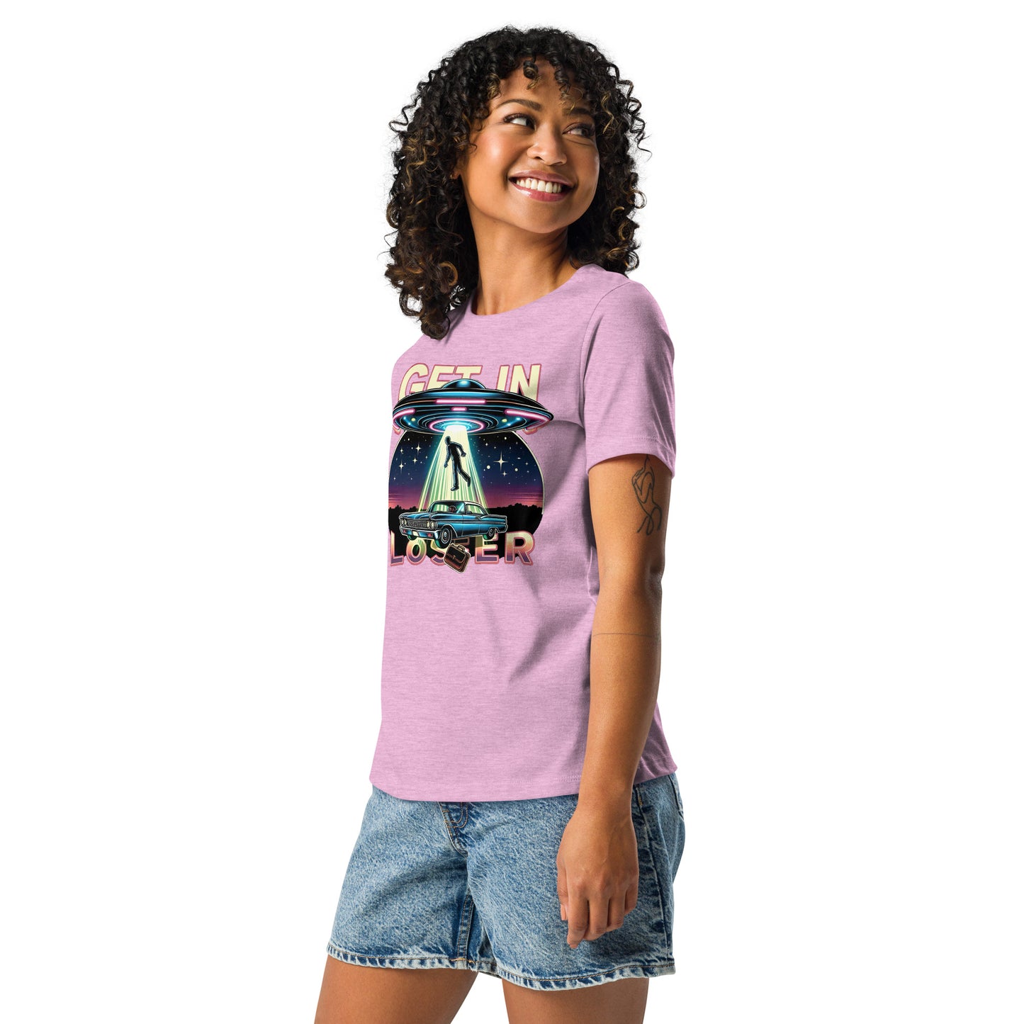 (W) Get In loser Tee
