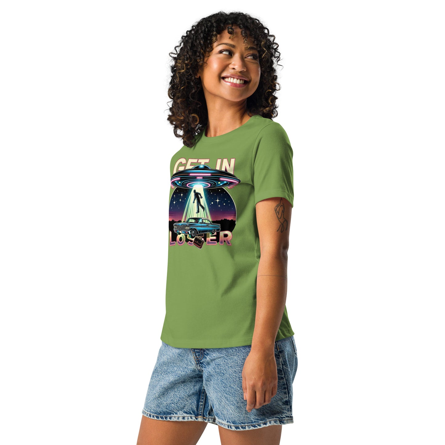 (W) Get In loser Tee